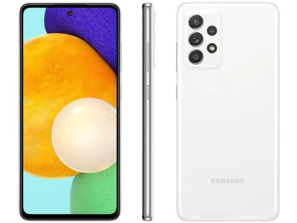 Samsung Galaxy A52 - 128GB - 4G - 6GB RAM Tela 6,5” Câm. Quádrupla + Selfie 32MP