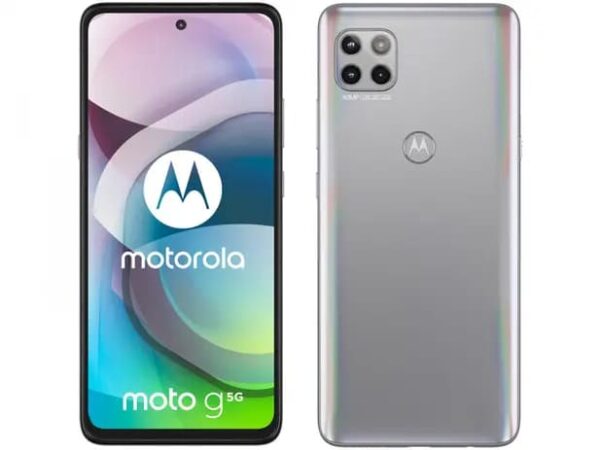 Motorola Moto G 5G 128GB Prata Prisma - Octa-Core 6GB RAM 6,7” Câm. Tripla + Selfie 16MP